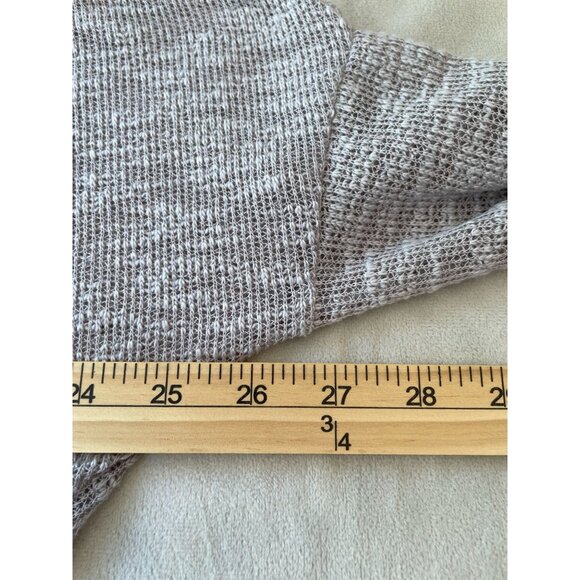 Hollister Womens XS/S Light Gray Cropped Hoodie Streetwear Y2K Style Soft Cozy - Picture 3 of 10